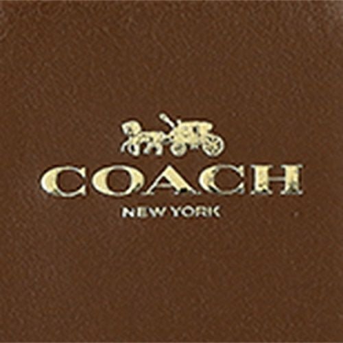 コーチ アウトレット ポーチ レディース コーナー ジップ リストレット・シグネチャー キャンバス・ストライプ ブラウン COACH OUTLET CW854 IMXHE タン/ブラウン