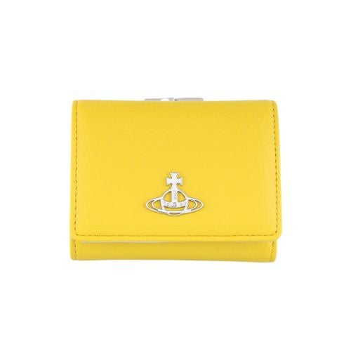 ヴィヴィアンウエストウッド 三つ折り財布 レディース イエロー Vivienne Westwood 51010018 S000D E406 YELLOW