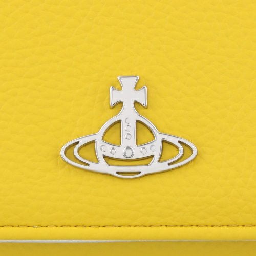 【新品未使用】Vivienne Westwood 三つ折り財布　イエロー ヴィヴィアンウエストウッド 三つ折り財布 レディース イエロー