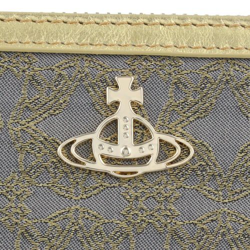 ヴィヴィアンウエストウッド 長財布 レディース ゴールド Vivienne