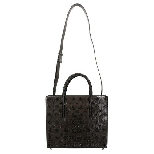 クリスチャンルブタン ハンドバッグ レディース Paloma medium ブラック CHRISTIAN LOUBOUTIN 3245179 CM53 BLACK