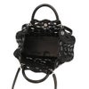 パコ ラバンヌ ハンドバッグ レディース BLACK TOTE BAG IN RAFFIA ブラック PACO RABANNE 25PSS0501NAT041M004 BLACK