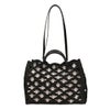 パコ ラバンヌ ハンドバッグ レディース BLACK TOTE BAG IN RAFFIA ブラック PACO RABANNE 25PSS0501NAT041M004 BLACK