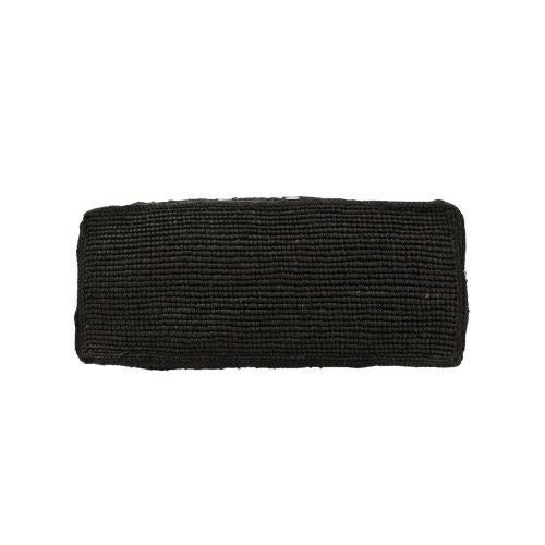 パコ ラバンヌ ハンドバッグ レディース BLACK TOTE BAG IN RAFFIA ブラック PACO RABANNE 25PSS0501NAT041M004 BLACK