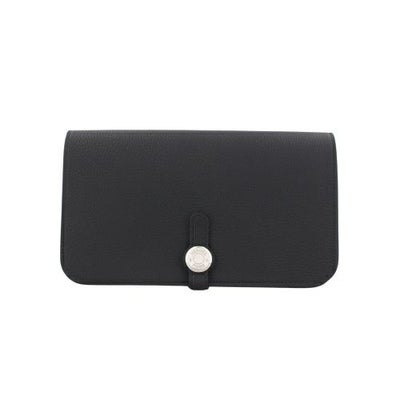 エルメス ドゴンGM NOIR トゴ シルバー金具 K刻印 HERMES Dogon GM 