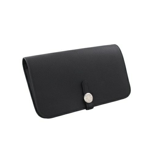 エルメス ドゴンGM NOIR トゴ シルバー金具 K刻印 HERMES Dogon GM NOIR ブラック