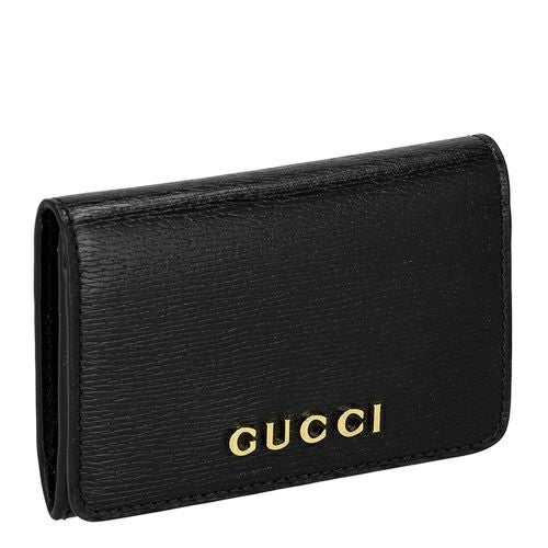 ☆未使用☆ GUCCI グッチ カードケース（&amp;紙幣入れ付）456126 グッチ GUCCI ダブルG カードケースウォレット 456126 ブラック レザー
