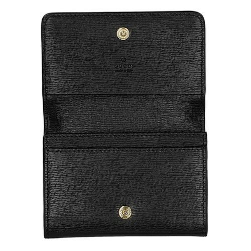 グッチ カードケース 名刺入れ レディース GUCCI スクリプト カードケース ブラック GUCCI 790101 0OP0N 1000 ブラック