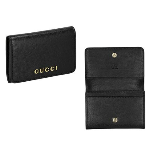 グッチ カードケース 名刺入れ レディース GUCCI スクリプト カードケース ブラック GUCCI 790101 0OP0N 1000 ブラック