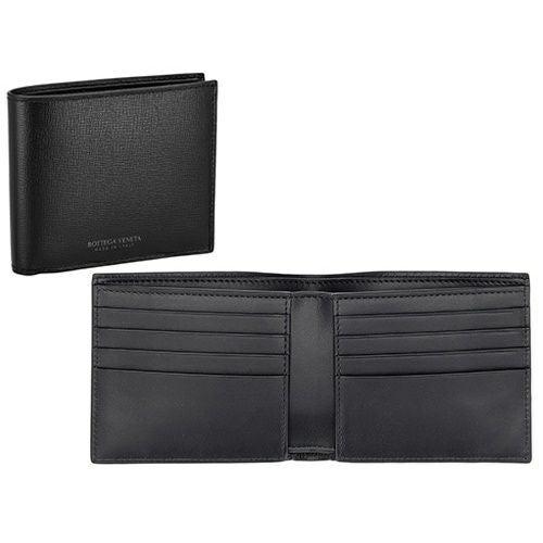 ボッテガヴェネタ 二つ折り財布 メンズ ブラック BOTTEGA VENETA
