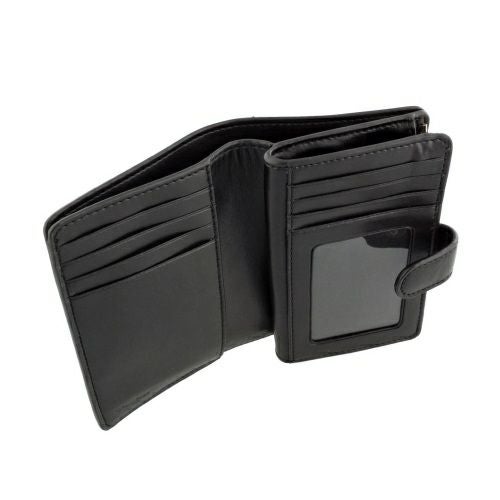 コーチ アウトレット 二つ折り財布 レディース シグネチャー ミディアム コーナー ジップ ウォレット ブラック COACH OUTLET F23553 SVDK6