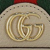 グッチ 二つ折り財布 レディース オフィディア GG カードケース ウォレット ベージュ GUCCI 598662 UULAG 9682 ベージュ＆ホワイト