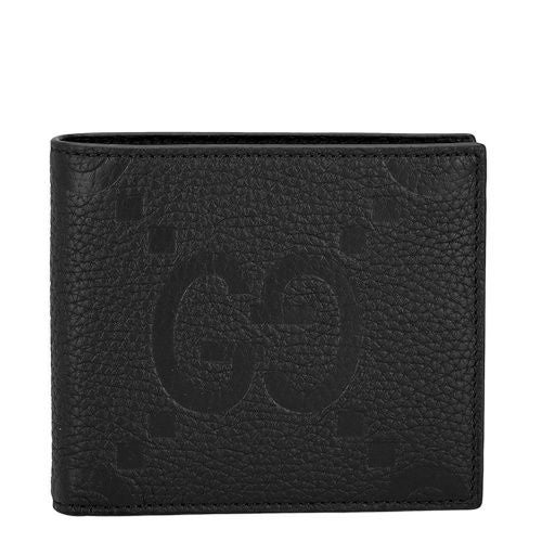 グッチ 二つ折り財布 メンズ ジャンボGG コインウォレット ブラック GUCCI 739479 AABY0 1000