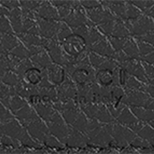 グッチ 二つ折り財布 メンズ ジャンボGG コインウォレット ブラック