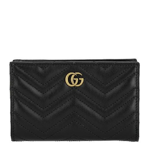 グッチ GUCCI カードケース レディース GGマーモント ブラック 627064