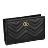 グッチ 二つ折り財布 レディース ダブルG ウォレット ブラック GUCCI 781583 DTDHT 1000