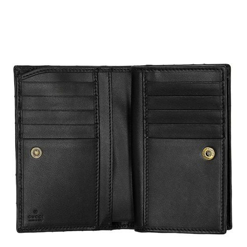 グッチ 二つ折り財布 レディース ダブルG ウォレット ブラック GUCCI 781583 DTDHT 1000