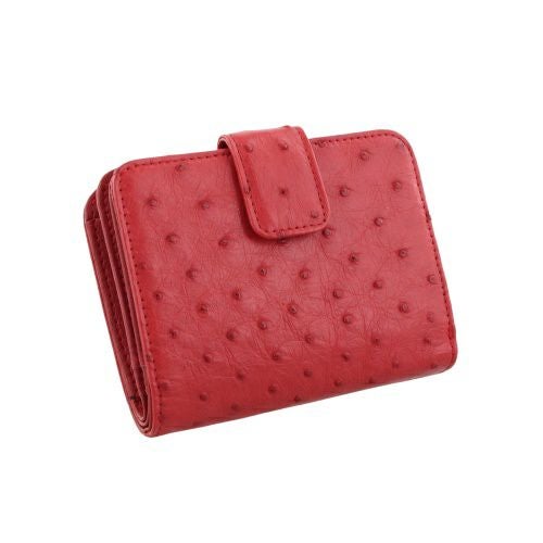 ロダニア 二つ折り財布 レディース レッド RODANIA RDOO1142FRD レッド