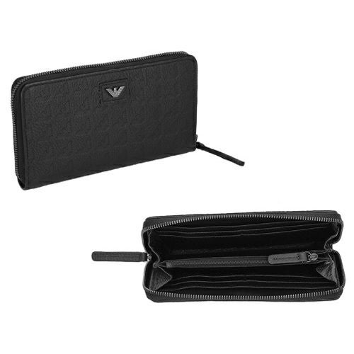 エンポリオアルマーニ 長財布 メンズ ブラック EMPORIO ARMANI EM001739 AF14774 UC001