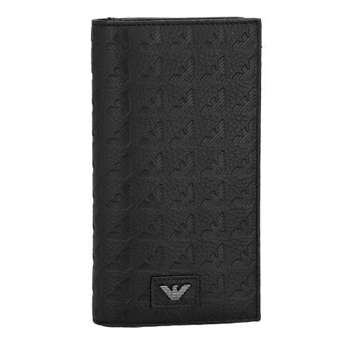 エンポリオアルマーニ 長財布 メンズ ブラック EMPORIO ARMANI Y4R624