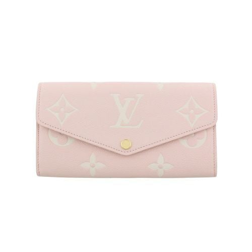 ルイヴィトン 長財布 モノグラムアンプラント ポルトフォイユ・サラ NM