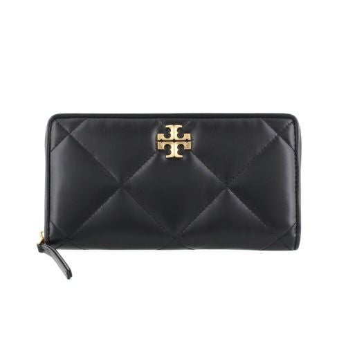 トリーバーチ 長財布 レディース キラ ダイヤモンド キルト ジップ コンチネンタル ウォレット KIRA DIAMOND QUILT ZIP CONTINENTAL WALLET ブラック TORY BURCH 154989 001 BLACK