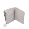 ルイヴィトン 二つ折り財布 モノグラムアンプラント ポルトフォイユ・リサ グレー LOUIS VUITTON M13797 ブリュームグレー/ホワイトクオーツ