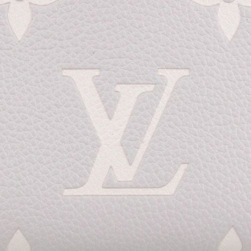 ルイヴィトン 二つ折り財布 モノグラムアンプラント ポルトフォイユ・リサ グレー LOUIS VUITTON M13797 ブリュームグレー/ホワイトクオーツ