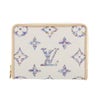 ルイヴィトン 二つ折り財布 モノグラム・ジャカード ポルトフォイユ・ルー ホワイト LOUIS VUITTON M83500 マルチカラーホワイト