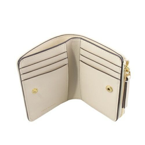 トリーバーチ 二つ折り財布 レディース キラ KIRA CHEVRON BI FOLD WALLET ベージュ TORY BURCH 153121 122 NEW CREAM