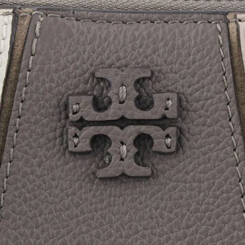トリーバーチ 二つ折り財布 レディース マックグロー McGraw グレー TORY BURCH 158617 250 WILD MUSHROOM MULTI ワイルドマッシュルームマルティー