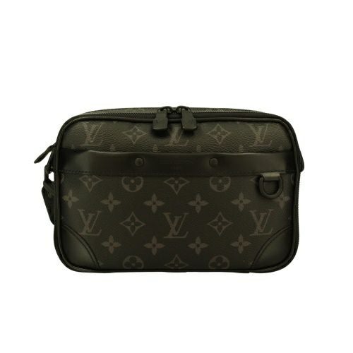 ルイヴィトン ショルダーバッグ メンズ モノグラム エクリプス アルファ・ウェアラブルウォレット NV ブラック LOUIS VUITTON M82542