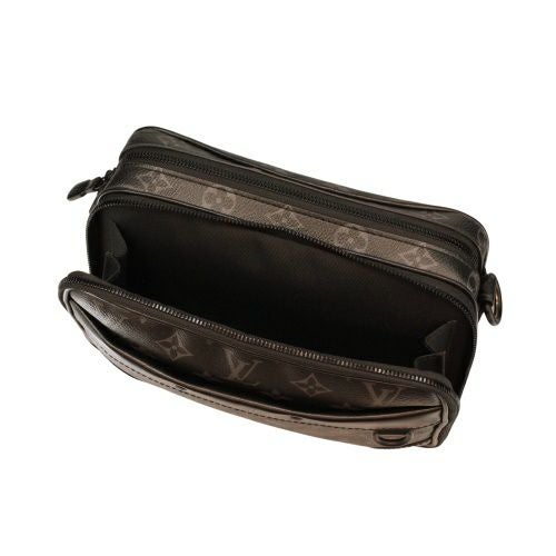 ルイヴィトン ショルダーバッグ メンズ モノグラム エクリプス アルファ・ウェアラブルウォレット NV ブラック LOUIS VUITTON M82542