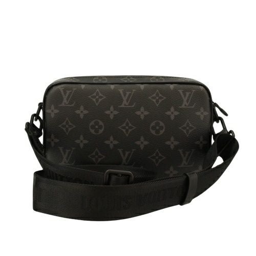 ルイヴィトン ショルダーバッグ メンズ モノグラム エクリプス アルファ・ウェアラブルウォレット NV ブラック LOUIS VUITTON M82542