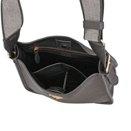 プラダ ショルダーバッグ レディース VIT.DAINOSOFT ブラック PRADA 1BC073 V 7NO 2DKV F0632 NERO 1