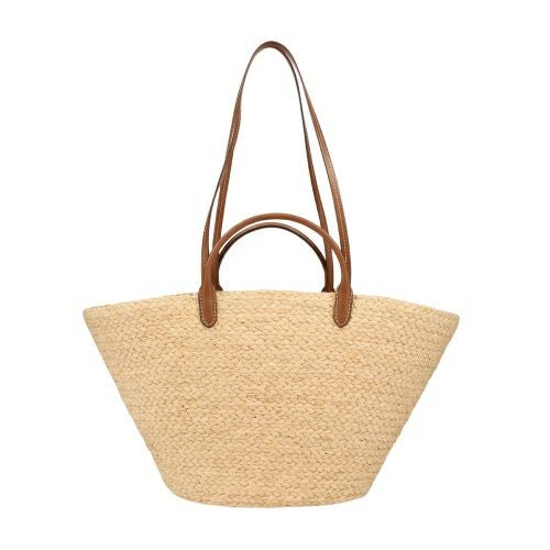 プラダ ショルダーバッグ レディース RAFIA+VITELLO ベージュ PRADA 1BG470 V GOO 2CXQ F0A5T NATURALE+COGNAC