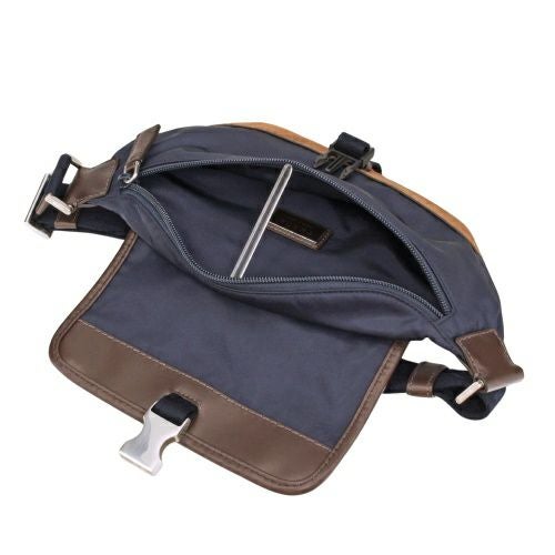 プラダ ショルダーバッグ メンズ TESSUTO+CAMOSCIO ネイビー PRADA