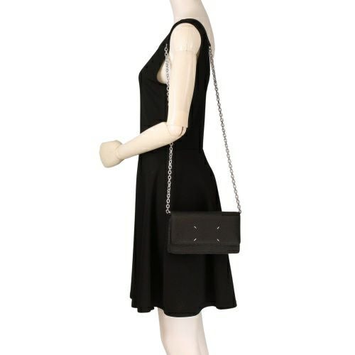 メゾン マルジェラ チェーンウォレット ショルダーバッグ レディース ブラック Maison Margiela SA3UI0008 P4455 T8013