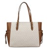 マイケルコース トートバッグ レディース ギリー シグネチャー ラージ ドローストリング トラベル トート ホワイト MICHAEL KORS 35S1G2GT7B VANILLA