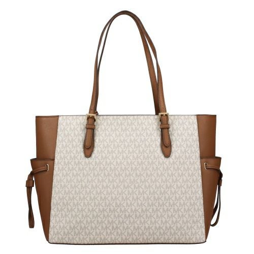 マイケルコース トートバッグ レディース ギリー シグネチャー ラージ ドローストリング トラベル トート ホワイト MICHAEL KORS 35S1G2GT7B VANILLA