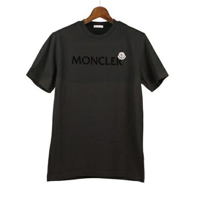 モンクレール Tシャツ 半袖 カットソー メンズ SS T-SHIRT ブラック 