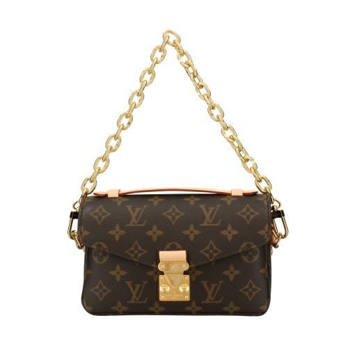 ルイヴィトン ショルダーバッグ レディース モノグラム ポシェット・メティス EW ブラウン LOUIS VUITTON M46279