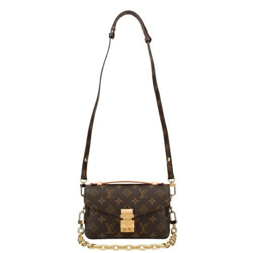 ルイヴィトン ショルダーバッグ レディース モノグラム ポシェット・メティス EW ブラウン LOUIS VUITTON M46279