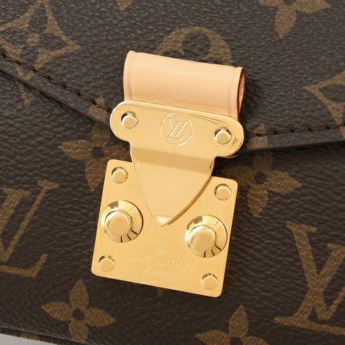 ルイヴィトン ショルダーバッグ レディース モノグラム ポシェット・メティス EW ブラウン LOUIS VUITTON M46279