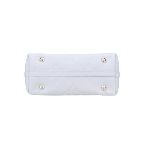 ルイヴィトン ショルダーバッグ レディース モノグラムアンプラント キャリーオール ジップ NM PM ブルー LOUIS VUITTON M46673 ウォッシュド・ブルー