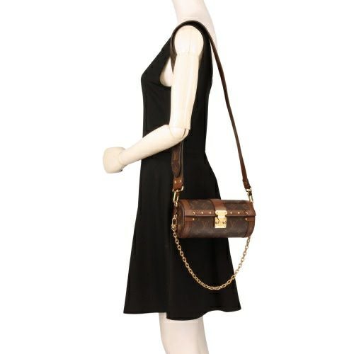 ルイヴィトン ショルダーバッグ レディース モノグラム パピヨントランク ブラウン LOUIS VUITTON M57835