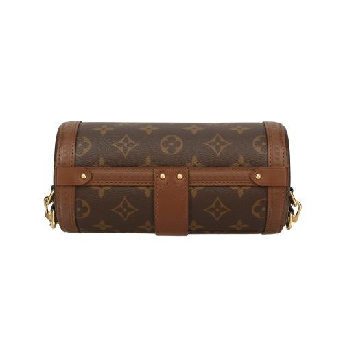 LOUIS VUITTON　パピヨン トランク　M57835　ハンドバッグ　ショルダーバッグ　PVC　コーティングキャンバス レザー　モノグラム　ブラウン　レディース　メンズ　ユニセックス パピヨントランク | M57835 | ショルダーバッグ | 中古A品| レディース