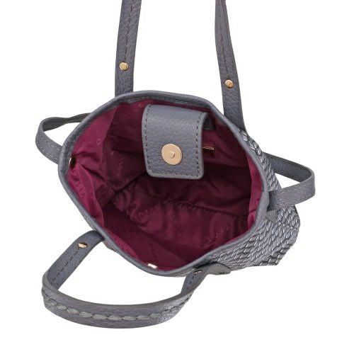 プリニオ ヴィソナ ショルダーバッグ レディース グレー PLINIO VISONA 22260 AVIO