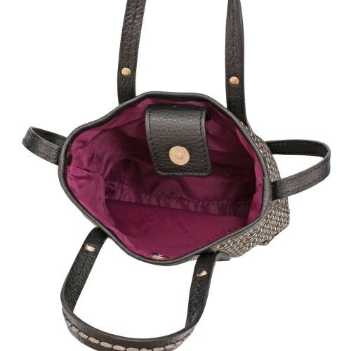 プリニオ ヴィソナ ショルダーバッグ レディース ブラック PLINIO VISONA 22260 NERO