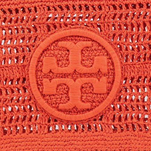 トリーバーチ セカンドバッグ レディース エラ クロシェ ポーチ クラッチバッグ レッド TORY BURCH 155038 627